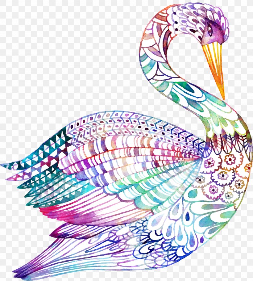 Mute Swan Black Swan Euclidean Vector, PNG, 1600x1776px, Bird, Art, Beak, Black Necked Swan, Color Download Free