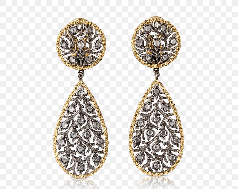 Earring Gold Diamond Buccellati Veschetti Gioielli, PNG, 650x650px, Earring, Buccellati, Diamond, Earrings, Fashion Accessory Download Free