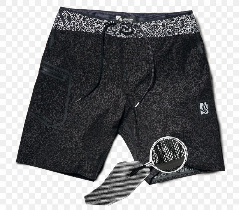 Trunks Boardshorts Swimsuit Volcom, PNG, 900x790px, Trunks, Active Shorts, Bermuda Shorts, Black, Boardshorts Download Free
