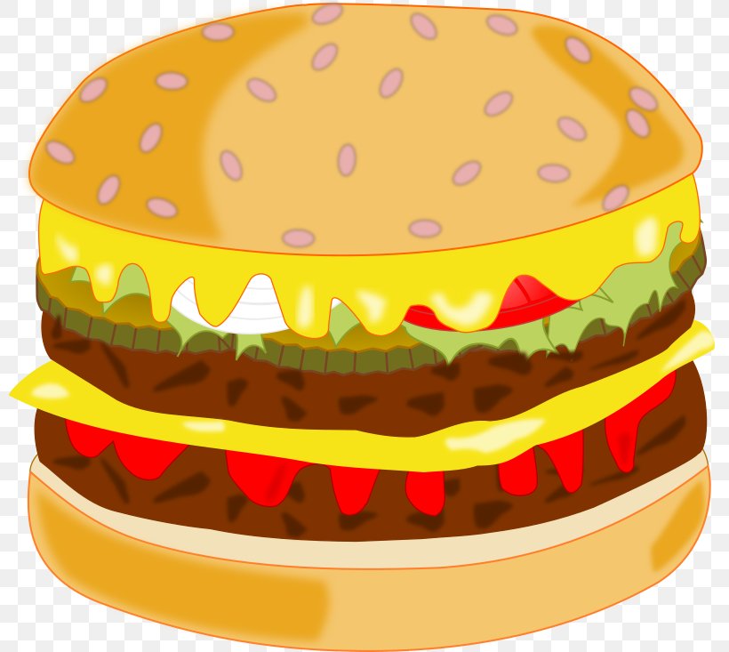 Hamburger Fast Food Meat, PNG, 800x733px, Hamburger, Cheeseburger, Fast Food, Food, Junk Food Download Free