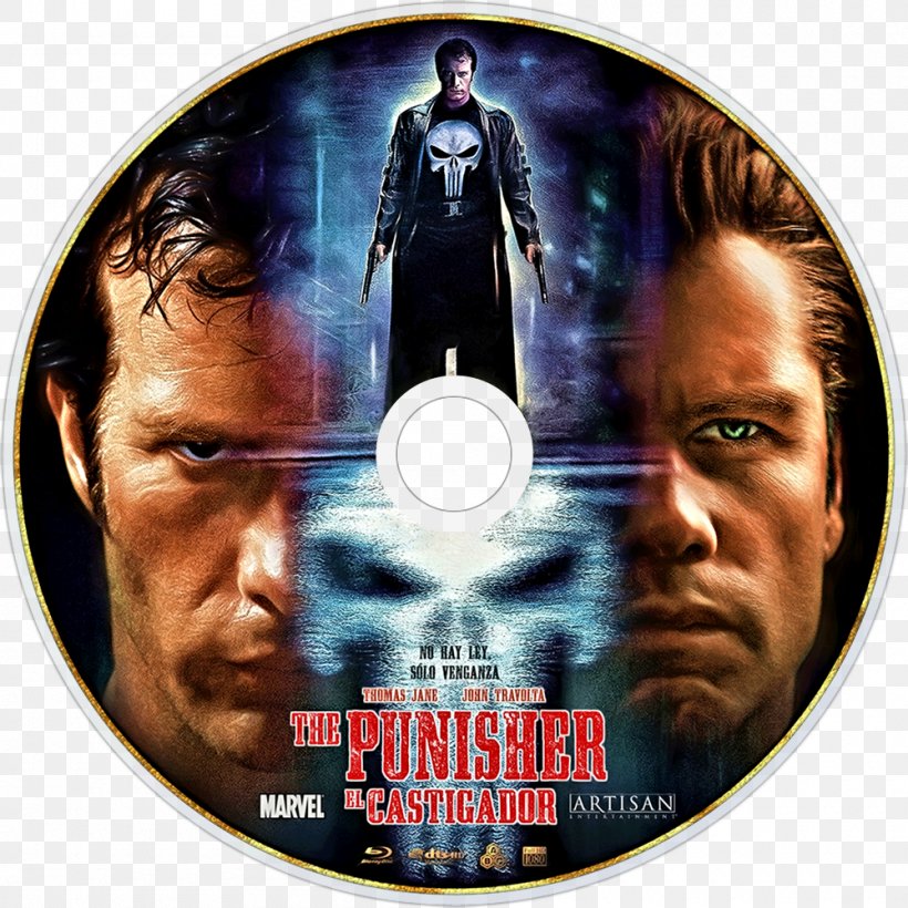 The Punisher Action Film DVD, PNG, 1000x1000px, Punisher, Action Film, Avengers Assemble, Character, Compact Disc Download Free