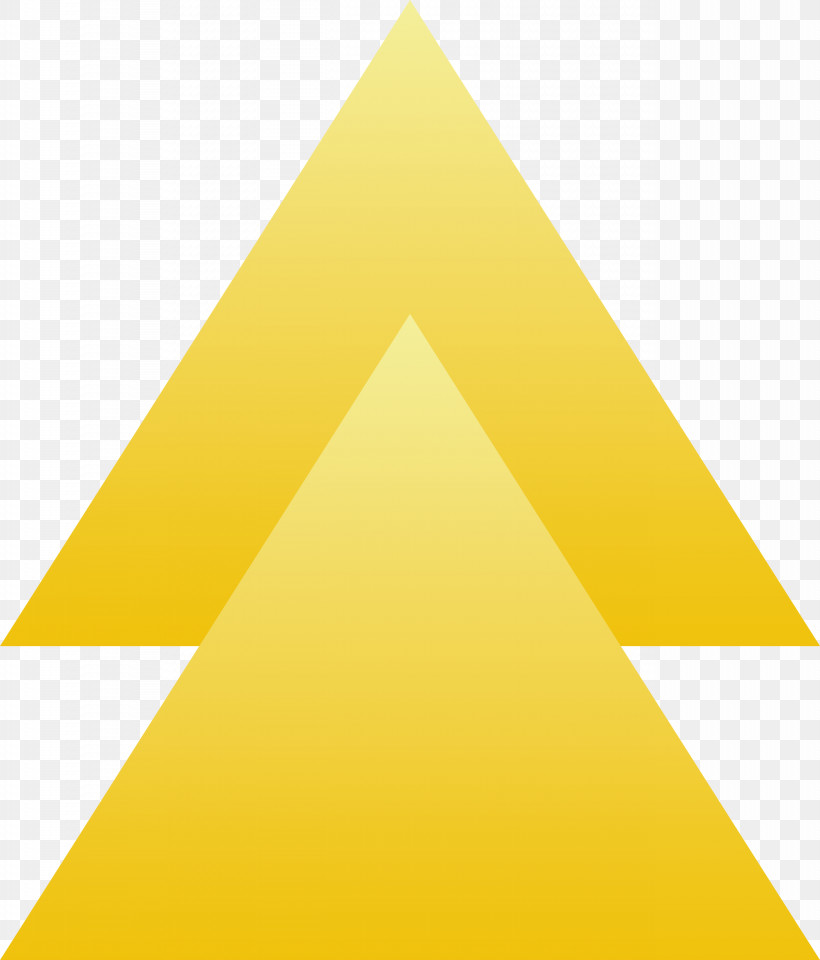 Up Arrow Arrow, PNG, 2562x3000px, Up Arrow, Arrow, Cone, Triangle, Yellow Download Free