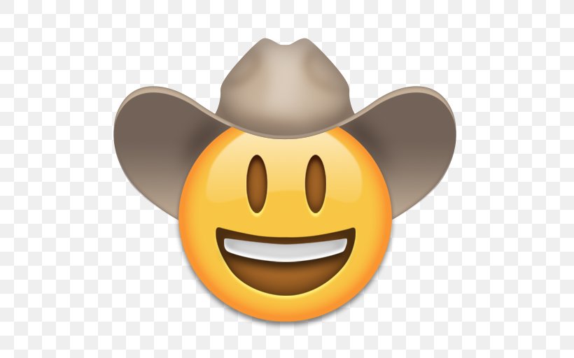 Cowboy Hat Top Hat Emoticon, PNG, 512x512px, Cowboy Hat, Clothing Accessories, Cowboy, Emojipedia, Emoticon Download Free