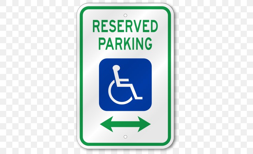 Disabled Parking Permit Disability Car Park ADA Signs Americans With Disabilities Act Of 1990, PNG, 500x500px, Disabled Parking Permit, Accessibility, Ada Signs, Area, Brand Download Free