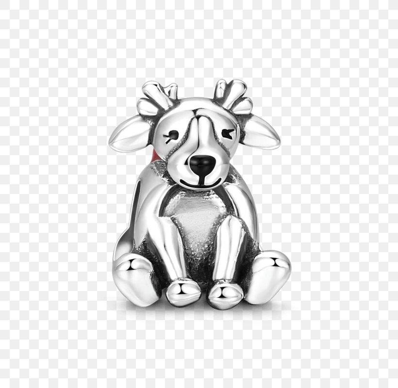 Dog Reindeer Macropodidae Bear Charm Bracelet, PNG, 800x800px, Dog, Animal, Art, Bear, Black And White Download Free