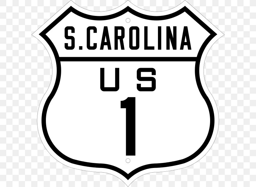 U.S. Route 27 U.S. Route 1 In Florida U.S. Route 66 Clip Art, PNG, 618x599px, Us Route 27, Area, Artwork, Black, Black And White Download Free