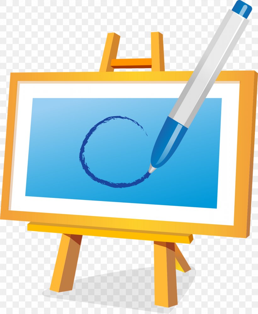 Easel Painting Drawing Clip Art, PNG, 1311x1600px, Easel, Area, Art, Communication, Computer Icon Download Free