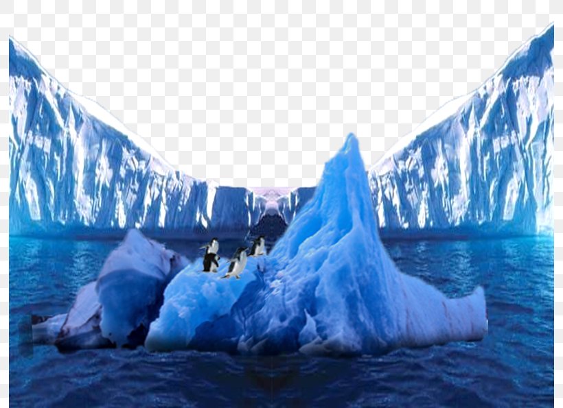 Penguin Iceberg Seawater Computer File, PNG, 794x595px, Penguin, Arctic, Arctic Ocean, Freezing, Glacial Landform Download Free