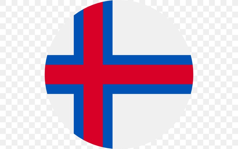 Flag Of The Faroe Islands Faroe Islands National Football Team Faroe Islands National Under-19 Football Team, PNG, 512x512px, Faroe Islands, Area, Blue, Brand, Country Download Free