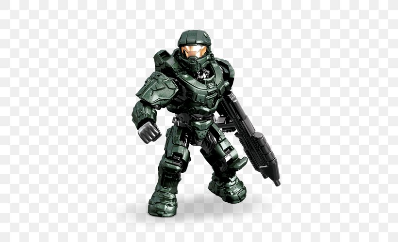 Halo: The Master Chief Collection Halo: Reach Toy Mega Brands, PNG, 500x500px, 343 Industries, Halo The Master Chief Collection, Action Figure, Action Toy Figures, Arbiter Download Free