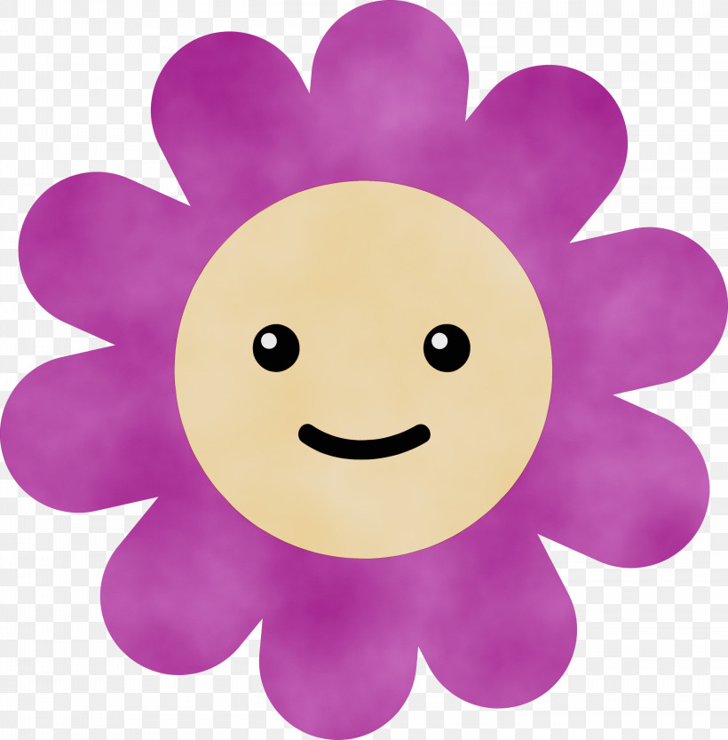 Lavender, PNG, 2952x3000px, Smile, Cartoon, Flower, Infant, Lavender Download Free