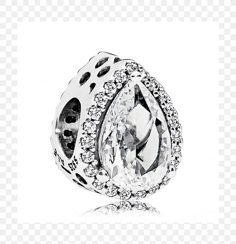 Pandora Charm Bracelet Cubic Zirconia Sterling Silver Jewellery, PNG, 700x850px, Pandora, Birthstone, Bling Bling, Body Jewelry, Bracelet Download Free