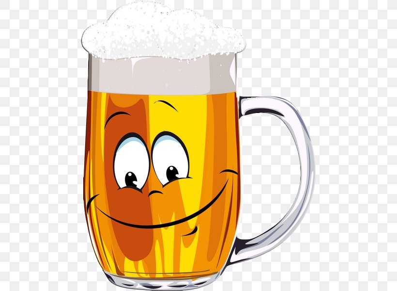 Beer Smiley Emoticon Emoji Clip Art, PNG, 485x600px, Beer, Beer Glass, Beer Glasses, Beer Stein, Brewing Download Free