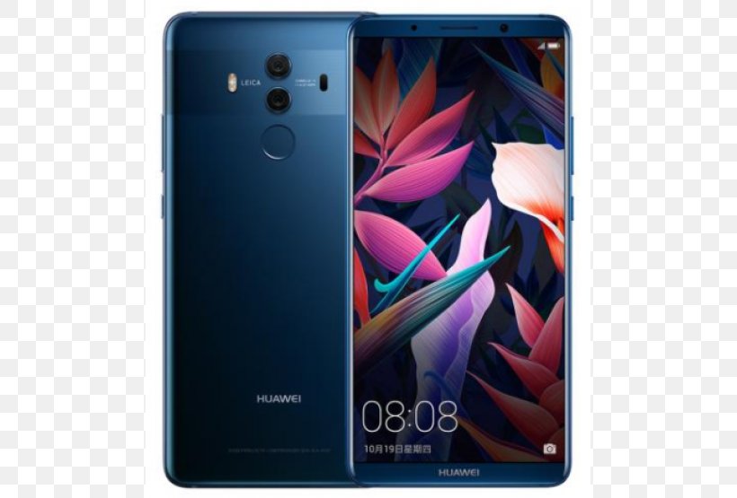 Smartphone Huawei Mate 20 LTE Feature Phone, PNG, 555x555px, 6 Gb, 128 Gb, Smartphone, Communication Device, Electric Blue Download Free
