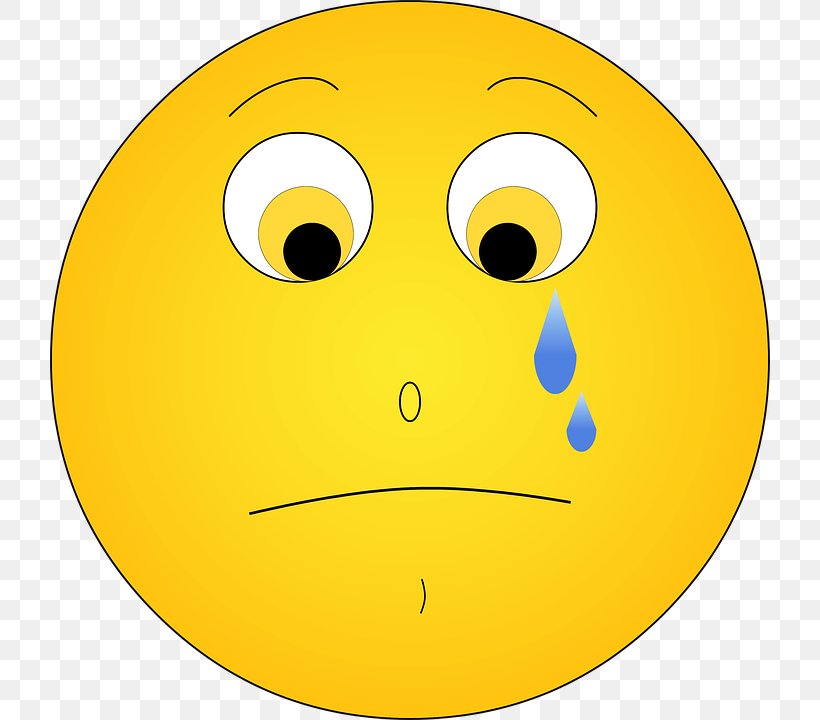 Smiley Sadness Clip Art, PNG, 720x720px, Smile, Crying, Emoticon, Emotion, Face Download Free