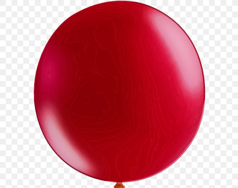 Balloon Red Pink Party Supply Magenta, PNG, 650x650px, Watercolor, Ball, Balloon, Magenta, Paint Download Free