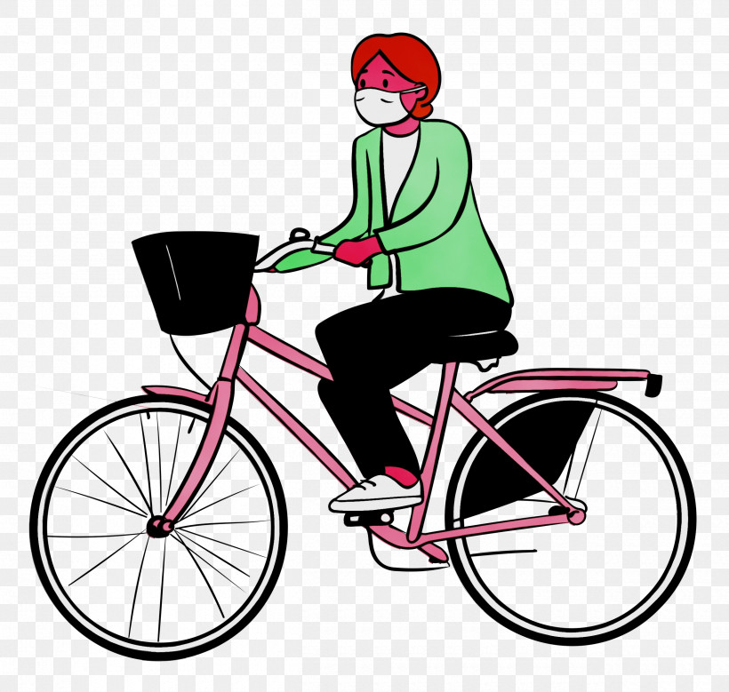 Bicycle Bicycle Frame Racing Bicycle Road Bike Bicycle Wheel, PNG, 2500x2375px, Woman, Bicycle, Bicycle Frame, Bicycle Saddle, Bicycle Wheel Download Free