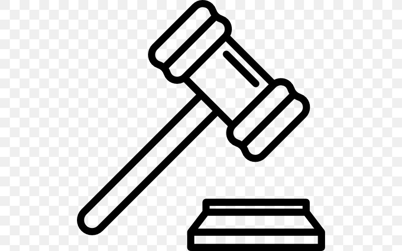Gavel Billings Injury Lawyer Judge Drawing, PNG, 512x512px, Gavel, Auto Part, Automotive Exterior, Billings Injury Lawyer, Black And White Download Free