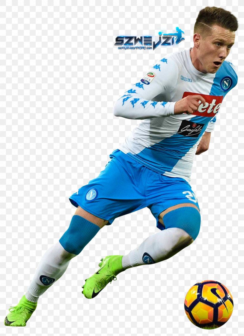 Piotr Zieliński Soccer Player S.S.C. Napoli, PNG, 872x1200px, Soccer Player, Ball, Blue, Electric Blue, Football Download Free