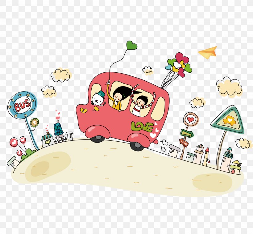 Bus Cartoon Public Transport, PNG, 2696x2500px, Bus, Animation, Area, Art, Bus Stop Download Free