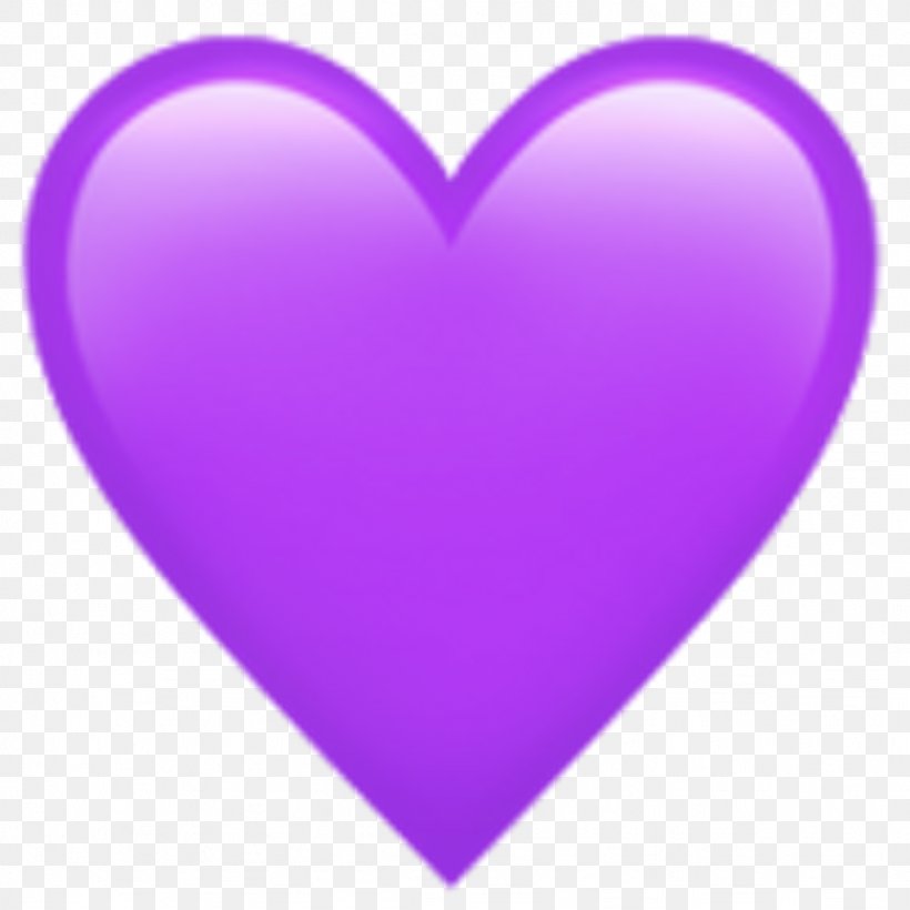 Emoji Heart Sticker Purple Love, PNG, 1024x1024px, Emoji, Emoticon, Heart, Lilac, Love Download Free