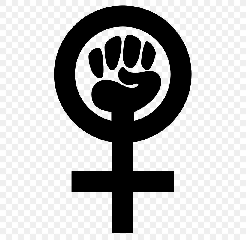 Gender Symbol Female Power Symbol Feminism, PNG, 495x800px, Gender Symbol, Area, Black And White, Decal, Female Download Free