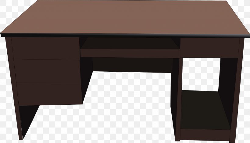 Bedside Tables Computer Desk Clip Art, PNG, 2400x1379px, Table, Bedside Tables, Coffee Table, Computer, Computer Desk Download Free