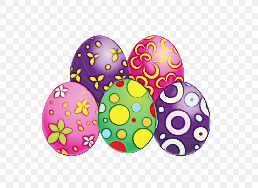 Easter Egg, PNG, 600x600px, Watercolor, Ball, Circle, Easter Egg, Magenta Download Free