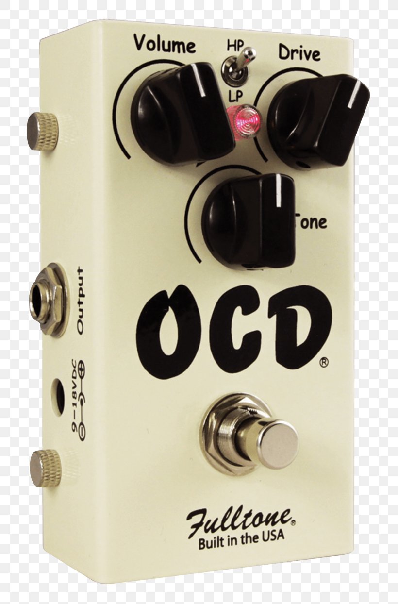 Effects Processors & Pedals Fulltone OCD Distortion Obsessive–compulsive Disorder Guitar, PNG, 768x1244px, Watercolor, Cartoon, Flower, Frame, Heart Download Free