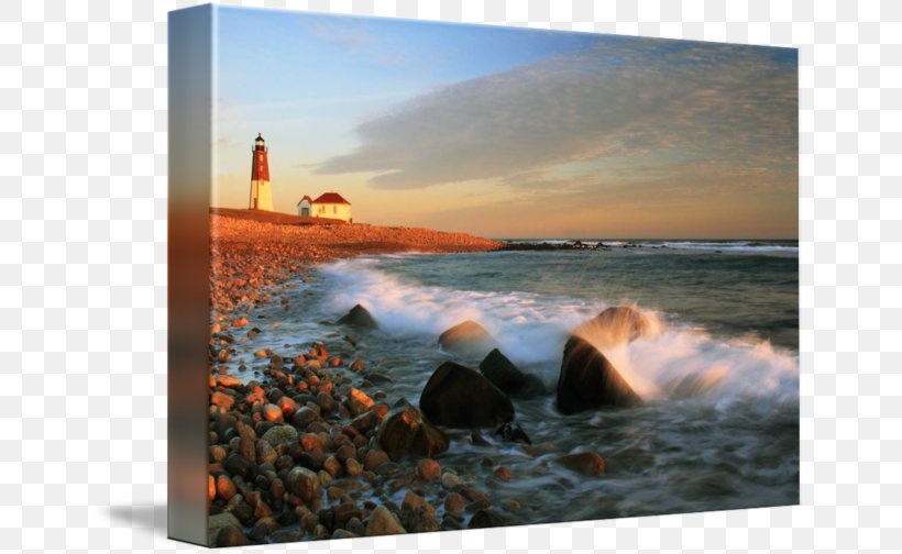Point Judith, Rhode Island Seascape Gallery Wrap Canvas, PNG, 650x504px, Sea, Art, Canvas, Gallery Wrap, Heat Download Free