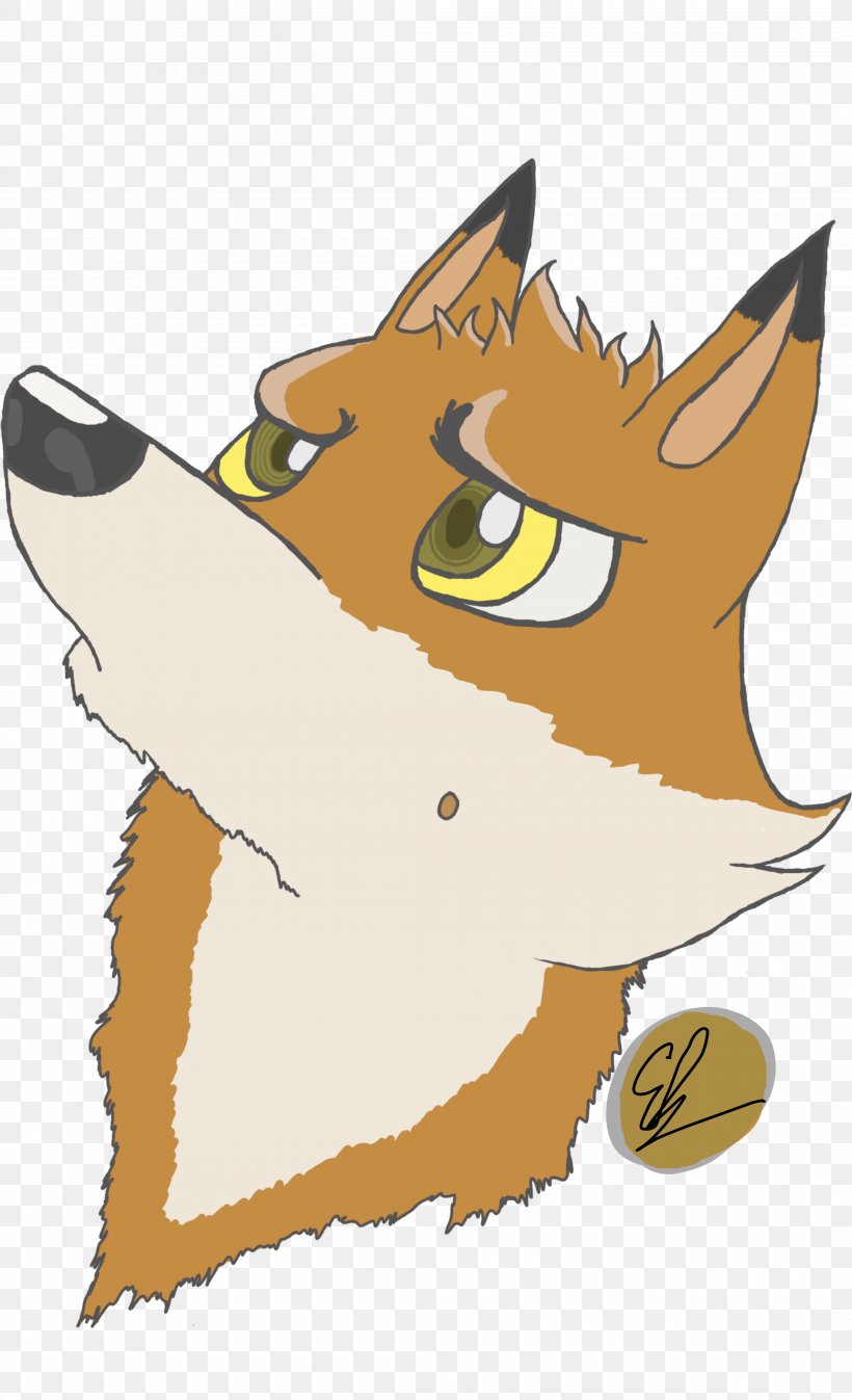 Red Fox Whiskers Dingo Clip Art, PNG, 4200x6900px, Red Fox, Art, Canidae, Carnivore, Cartoon Download Free