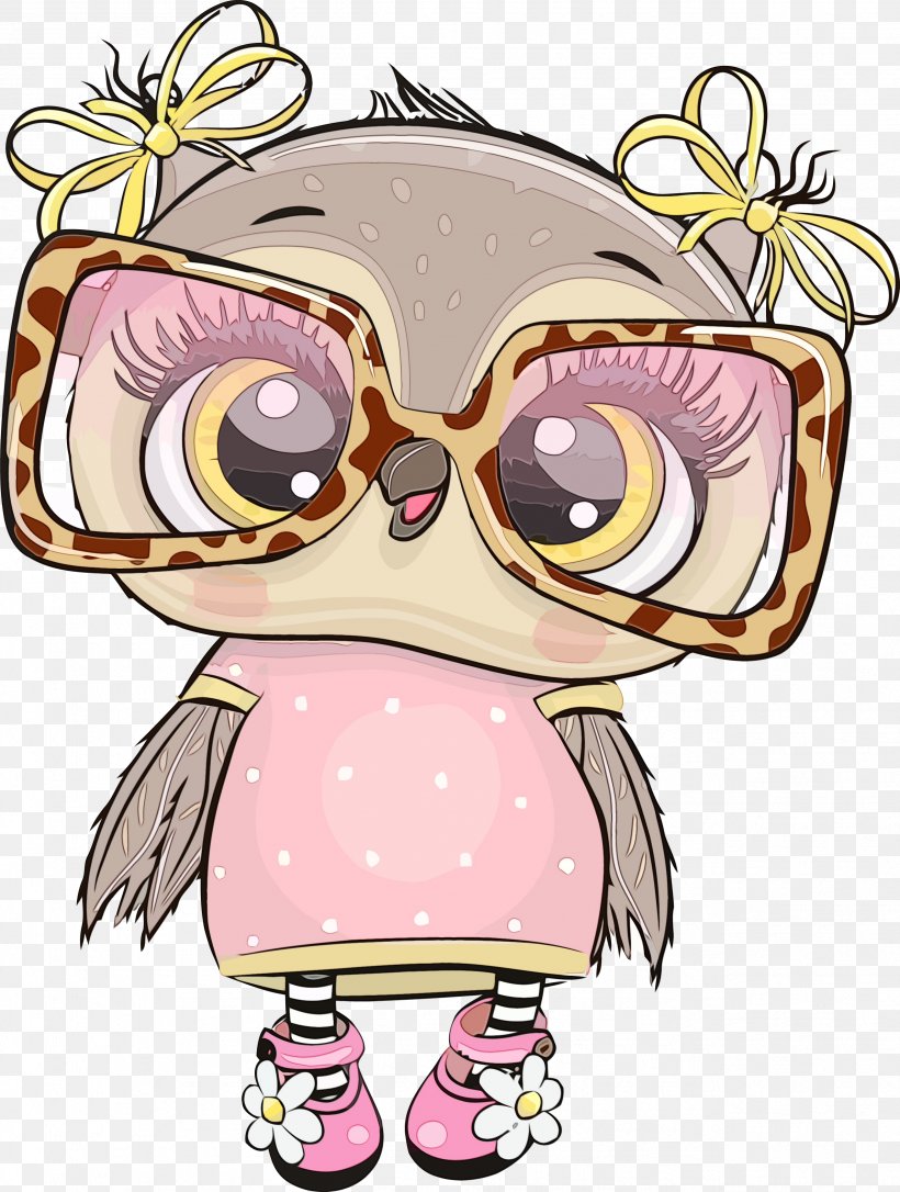 Cartoon Pink Owl Bird Of Prey Drawing, PNG, 2541x3367px, Thanksgiving Owl, Autumn, Bird Of Prey, Cartoon, Drawing Download Free
