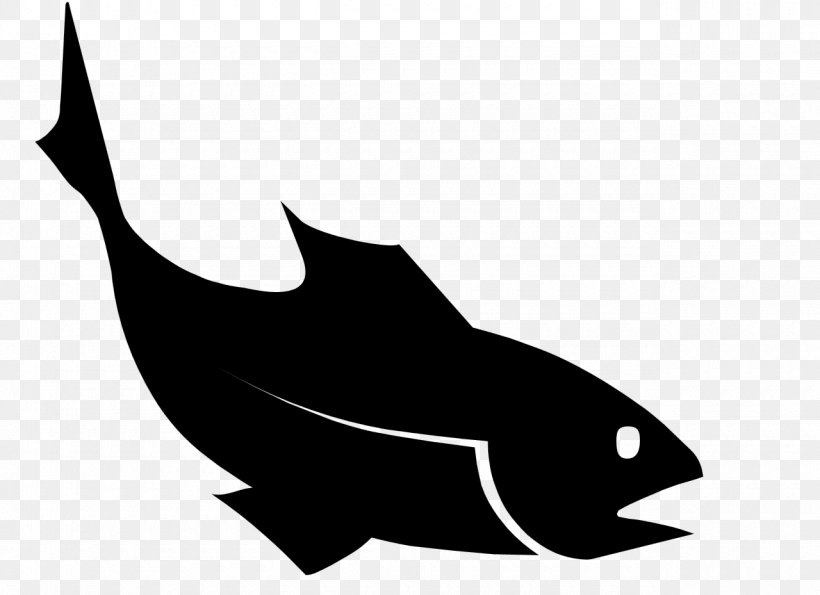 Silhouette Fish Clip Art, PNG, 1280x929px, Silhouette, Artwork, Bass, Beak, Black Download Free