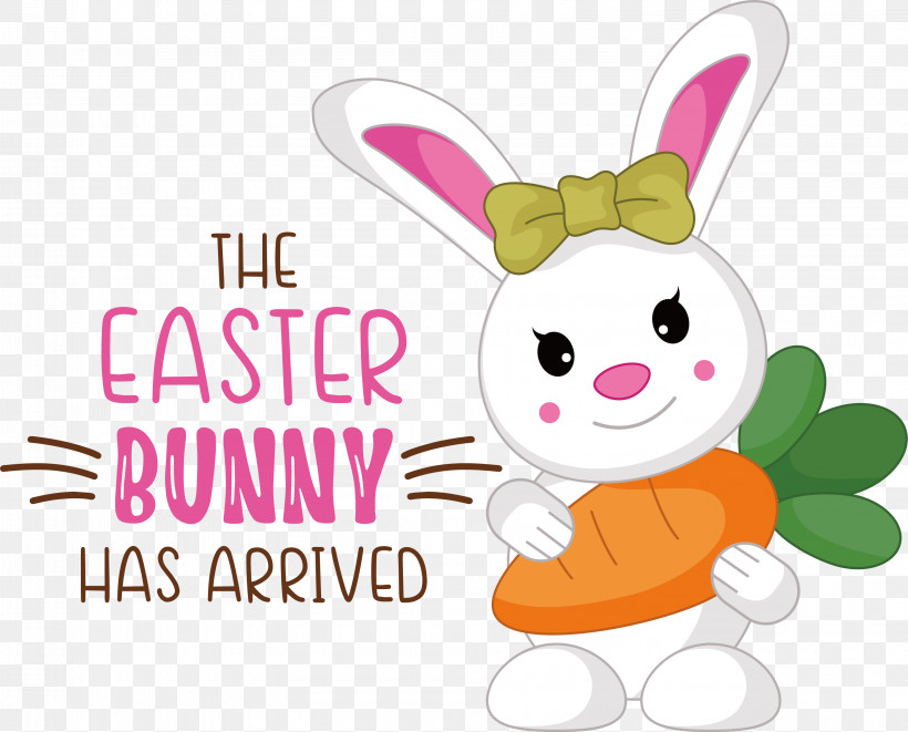 Easter Bunny, PNG, 3190x2572px, Easter Bunny, Biology, Cartoon, Flower, Rabbit Download Free