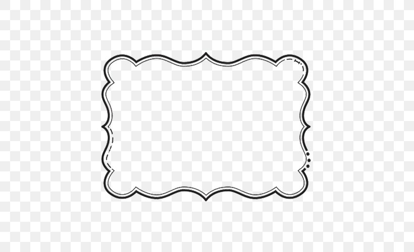 Geometric Shape Template Label, PNG, 500x500px, Shape, Area, Black, Black And White, Border Download Free