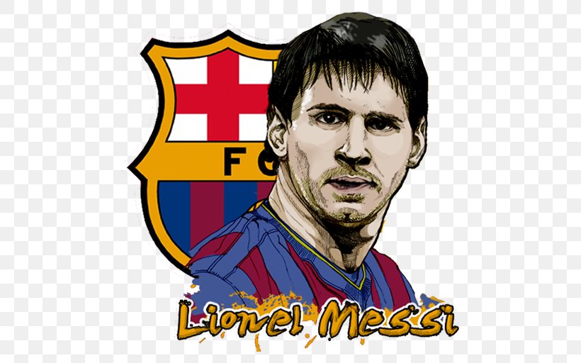Lionel Messi FC Barcelona La Liga Football, PNG, 512x512px, Lionel Messi, Amazoncom, Barcelona, Cartoon, Facial Hair Download Free