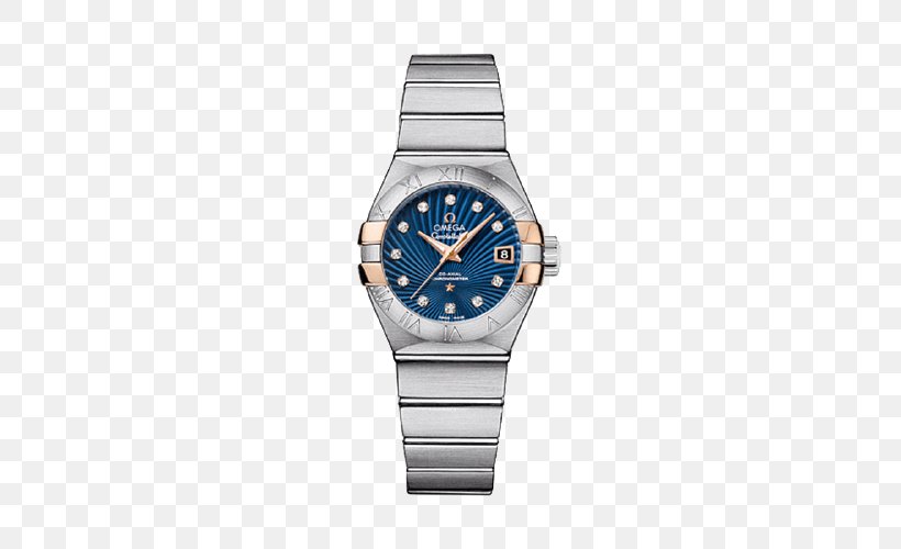 Omega SA Chronometer Watch Omega Constellation Coaxial Escapement, PNG, 500x500px, Omega Sa, Automatic Watch, Bracelet, Brand, Chronometer Watch Download Free
