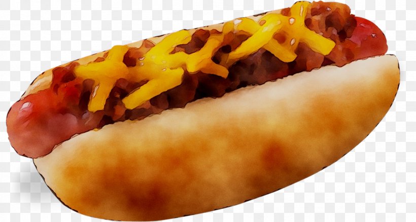 Chili Dog Coney Island Hot Dog American Cuisine Chicago-style Hot Dog, PNG, 1136x608px, Chili Dog, American Cuisine, American Food, Baked Goods, Breakfast Roll Download Free