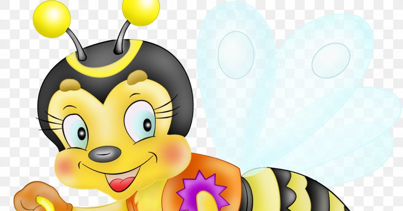 Honey Bee Insect Clip Art Cartoon, PNG, 1200x630px, Bee, Animated Cartoon, Art, Bumblebee, Carnivoran Download Free