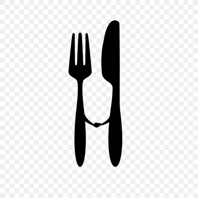 Logo Tableware Cutlery, PNG, 1024x1024px, Logo, Black And White, Cutlery, Finger, Hand Download Free