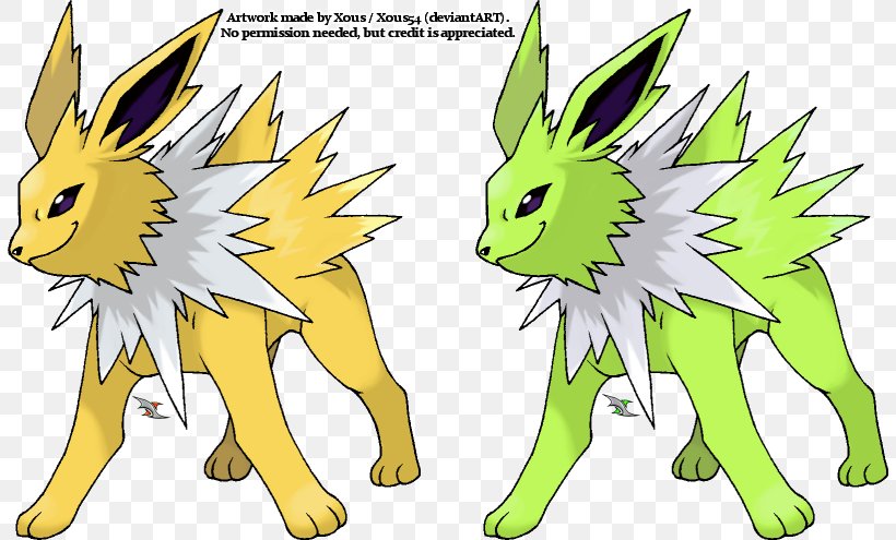 Jolteon Pokemon Cursors - PokÃ©mon X And Y Jolteon Eevee Flareon PNG