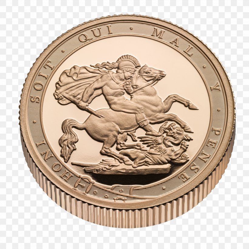 United Kingdom Sovereign Gold Coin Piedfort, PNG, 3000x3000px, United Kingdom, Coin, Coins Of The Pound Sterling, Copper, Currency Download Free