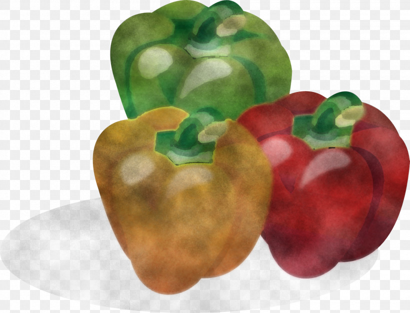 Bell Pepper Food Plant Fruit Vegetable, PNG, 1920x1466px, Bell Pepper, Apple, Capsicum, Food, Fruit Download Free