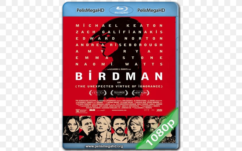 Birdman Film Poster Actor, PNG, 512x512px, 2014, Birdman, Academy Awards, Actor, Film Download Free