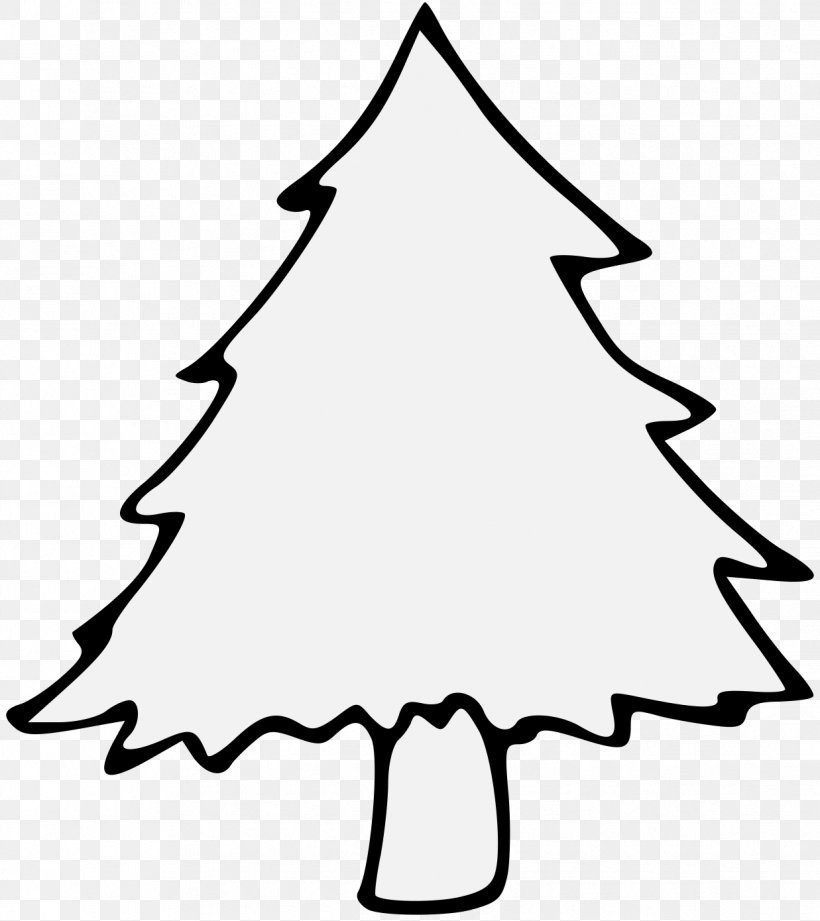 Christmas Tree Pine Stencil Branch, PNG, 1237x1390px, Christmas Tree, Area, Artwork, Black, Black And White Download Free