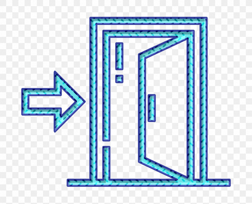 Exit Door Icon Public Services Icon Door Icon, PNG, 1244x1008px, Door Icon, Diagram, Geometry, Line, Logo Download Free