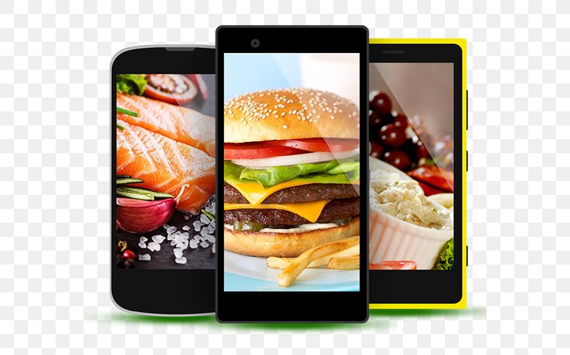 Smartphone Fast Food Cuisine, PNG, 580x510px, Smartphone, Communication Device, Cuisine, Dish, Dish Network Download Free