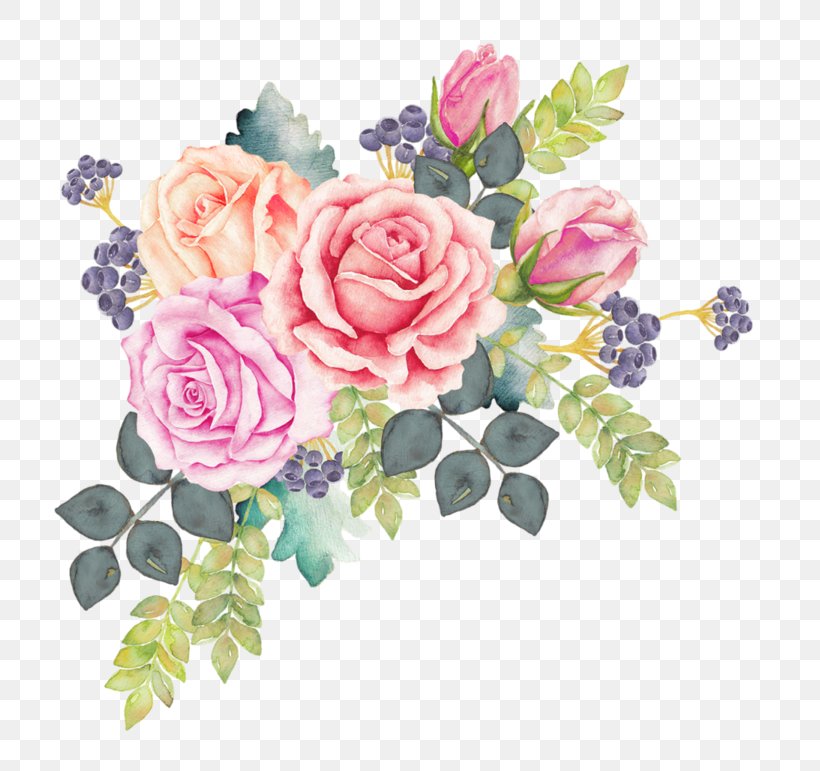 Watercolour Flowers Watercolor Painting Rose Clip Art, PNG, 800x771px, Watercolour Flowers, Art, Artificial Flower, Color, Cut Flowers Download Free