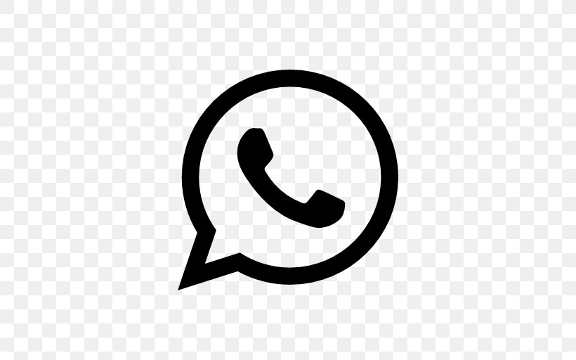 WhatsApp, PNG, 512x512px, Whatsapp, Area, Black And White, Brand, Information Download Free