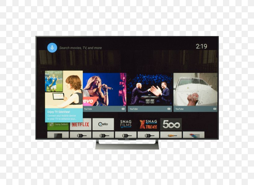 4K Resolution Ultra-high-definition Television Sony BRAVIA XE70 Display Resolution, PNG, 600x600px, 4k Resolution, Advertising, Android, Brand, Computer Monitor Download Free
